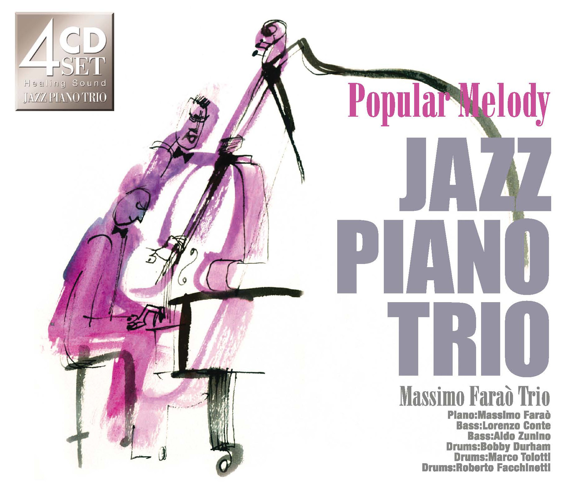 ポピュラー・メロディー　ジャズ・ピアノ・トリオで聴く（CD4枚組）